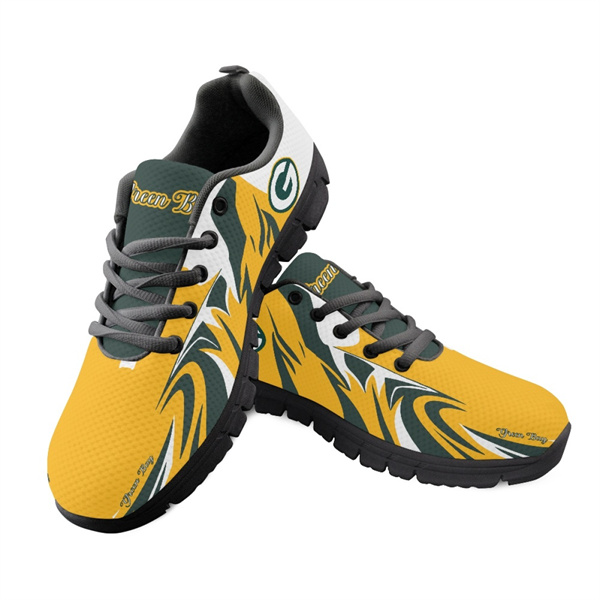 Women's Green Bay Packers AQ Running Shoes 005 Women's Green Bay Packers AQ Running Shoes 005
